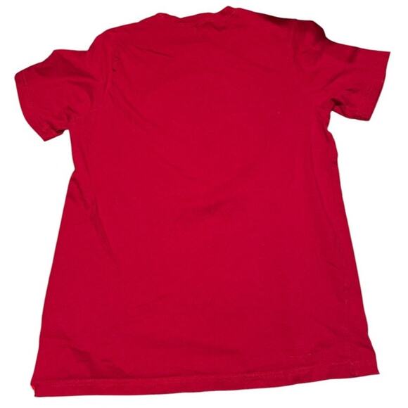 Arsenal Adidas Amplifier Logo Tee Shirt Size M Red Soccer Football Club Pride - Picture 2 of 7